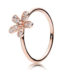 Pandora Rose Gold Daisy Ring Size 5